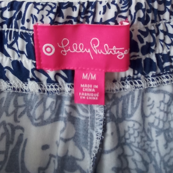 Lilly Pulitzer Boho Fish Print Pompom Shorts - Picture 6 of 6